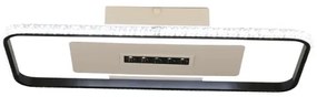 Plafonieră LED dimabilă LED/75W/230V 3000-6500K alb/negru + telecomandă