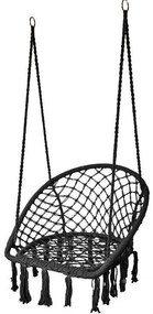 Leagăn suspendat negru - cuib de barză