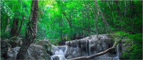 Tablou - Cascada Erawan, Kanchanaburi, Thailanda (120x50 cm)