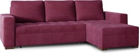 Colțar lemn masiv Extensibil Nelia 237x150cm Ladă Depozitare Personalizabil