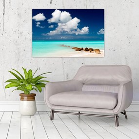 Tablou - Plaja tropică (90x60 cm)