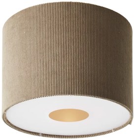 Plafonieră Brilliant TONY 1xE27/20W/230V d. 35 cm bej