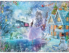 PUZZLE TARAMUL IERNII, 300 PIESE - RAVENSBURGER (RVSPC13299)