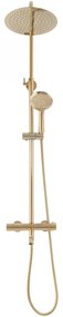 Baterie pentru dus Lungo gold reglabila - H82 cm