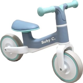 Trotineta fara pedale pentru copii Baby Care™ Balance Bike X11, Cu cosulet de depozitare, 2 Roti din spuma cauciucata EVA, Sa din piele ecologica,