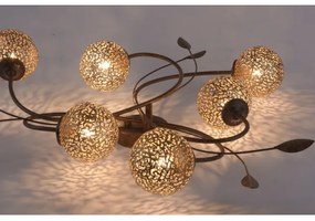 Paul Neuhaus 6398-48 - Lustră aplicată GRETA 6xG9/40W/230V