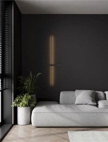 Aplica ambientala LED CCT DANESSA negru 103cm