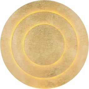 Globo 48465-24 - Plafonieră LED HEDA LED/24W/230V 3000K Ø 35 cm aurie