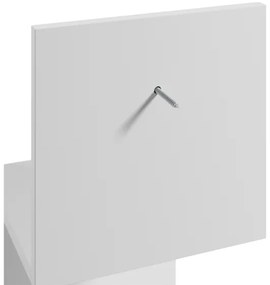 Polita de perete SUNEDO 25x125 cm, alba