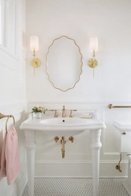 Aplica de perete design clasic AMHERST small, alama antichizata