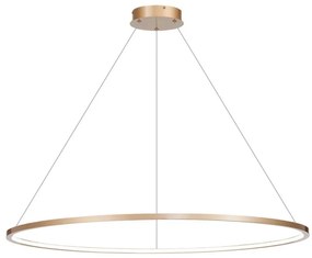 Lustr LED SATURNO 65W 230V pr. 120 cm IP44 auriu