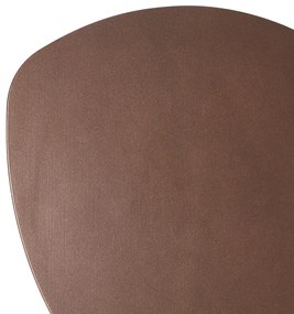 Lampă de perete de design bronz organic 32cm 2 lumini - Pulley