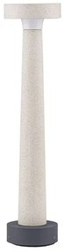 Stalp LED din ciment pentru exterior IP65 Cram White H-50cm
