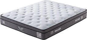 Saltea LATEKS COMFORT, alb/gri inchis, 180x200 cm