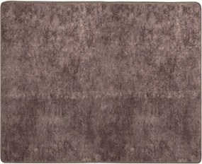 vidaXL Covor Runner MARSA Gri 100 x 80 cm Poliester și PVC