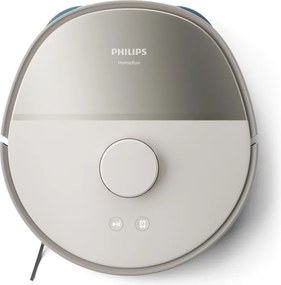 Aspirator robot și mop Philips XU5100/20, 4800 mAh, 10000 Pa, WiFi, navigare LDS, EPA 10, Curățare uscată / umedă, Bej
