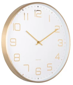 Karlsson 5973WH ceas de perete design alb,diametru 40 cm