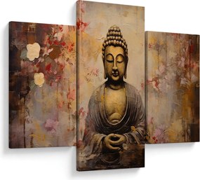 Tablou - Buddha, pictură (90x60 cm)
