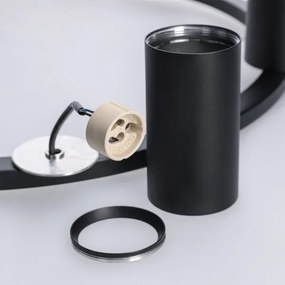 BRILAGI - Lustră suspendată cu cablu SELE 6xGU10/30W/230V neagră