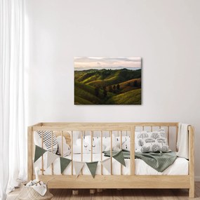 Tablou - Priveliște spre dealurile din Thailanda (70x50 cm)