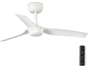 Ventilator de tavan FARO 33820WP MINI PUNT S alb d. 90 cm SMART + telecomandă