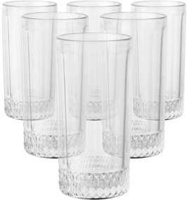 Altom Set pahare înalte Luca 360 ml, 6 bucăți