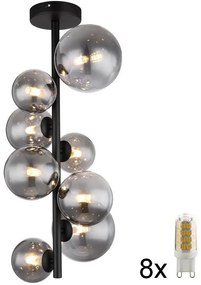 Lustră LED pe tijă RIHA 8xG9/3W/230V Globo 56133-8D