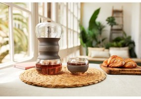 Ceainic maro deschis cu filtru din sticlă 500 ml – Lékué