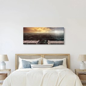 Tablou cu marea (120x50 cm)