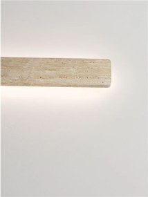 Aplica de perete LED din travertin natural ALYSSA