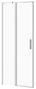 Usa sticla dus batanta 80x195 cm profil crom Cersanit Moduo, montare stanga 800x1950 mm, Stanga