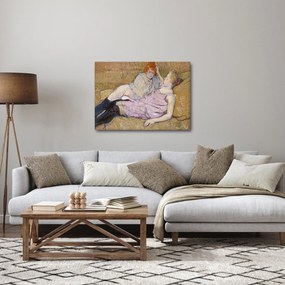 Tablou - Henri de Toulouse-Lautrec, The Sofa, reproducere (70x50 cm)