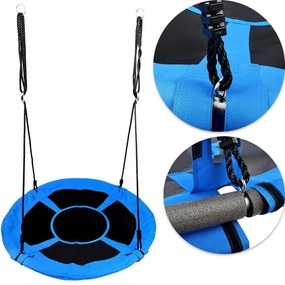 Leagăn - cuib de barză Blue 110cm