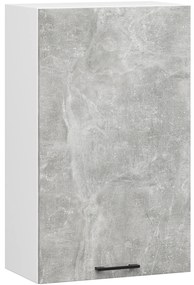 Dulap de bucătărie superior Organo W 50 (alb + beton). 1117512