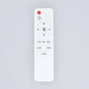 Brilagi-LED Corp de iluminat dimabil NANCI, LED 60W, 230V, 3000-6500K, Ø49 cm, alb + telecomandă