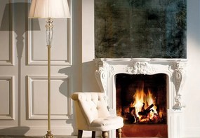 Lampa de podea LUX realizata manual Charlotte