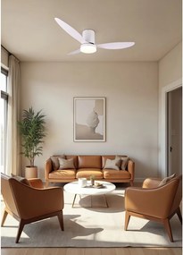 Plafonieră alb mat LED ø 132 cm Göteborg – Reality