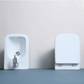 Set vas wc suspendat si capac softclose Fluminia Tornado Flush