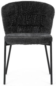 Set de scaune de sufragerie Bouclé CT-W1077 GREY2,4 buc