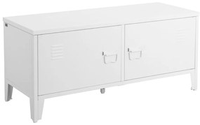 Pantofar alb cu bancă din metal Salino – Støraa