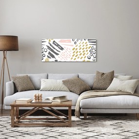 Tablou - Accidente vasculare cerebrale abstracte (120x50 cm)