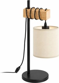 BRILAGI - Lampă de masă NUBILA 1xE27/40W/230V maro/negru/crem