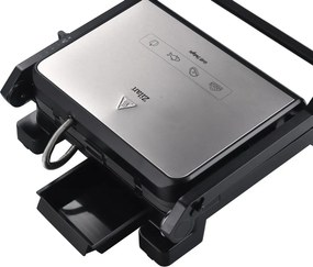 Sandwich maker si Grill Zilan ZLN3942, Digital, Protectie supraincalzire, Placi din aluminiu detasabile, Putere 2000W
