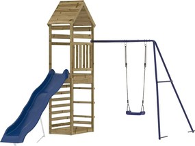 vidaXL Set de joacă pentru exterior, lemn de pin impregnat
