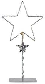 Decorațiune luminoasă gri cu model de Crăciun Vikhem – Markslöjd