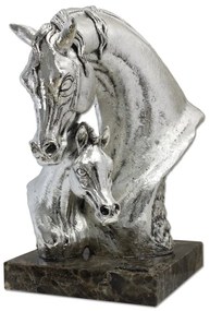 Statueta argintata ”Iapa cu manz”