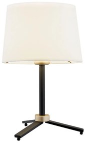 Veioza, lampa de masa design modern Cavalino negru, auriu