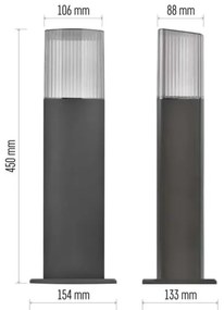 Lampă de exterior LANA 1xE27/25W/230V IP54 45 cm