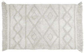 Covoraș baie din bumbac organic Wenko Urla 60 x 90 cm, gri