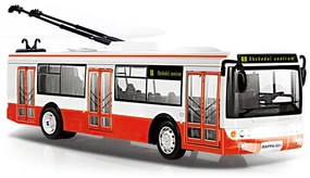 Troleibuz cu sunet și lumină Rappa, 28 cm